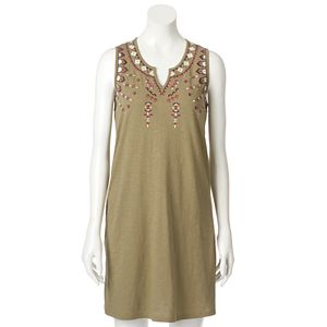 Women's SONOMA Goods for Life™ Embroidered Tank Dress