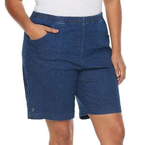 Plus Size Croft & Barrow® Pull-On Shorts