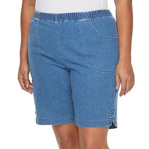 Plus Size Croft & Barrow® Pull-On Shorts