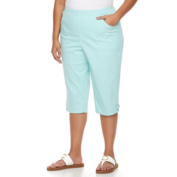 Plus Size Croft & Barrow® Embellished Skimmer Capris