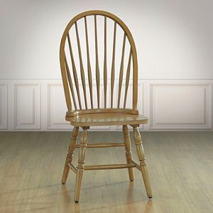 Windsor Round Slat Back Dining Chair