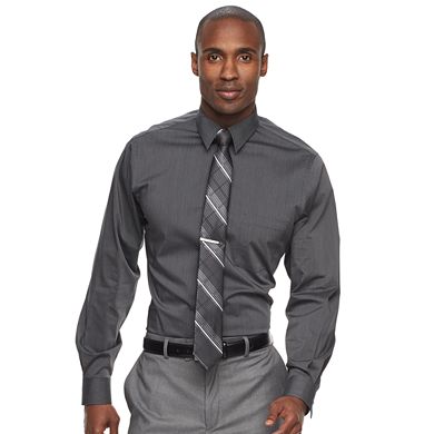 Men's Van Heusen Flex Collar Regular-Fit Stretch Dress Shirt