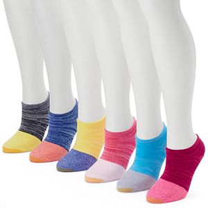 Women's GOLDTOE 6-pk. Jersey No Show Socks