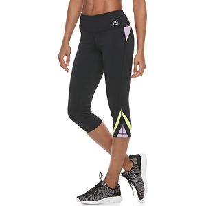 Women's FILA SPORT® Contrast Inset Capri Leggings