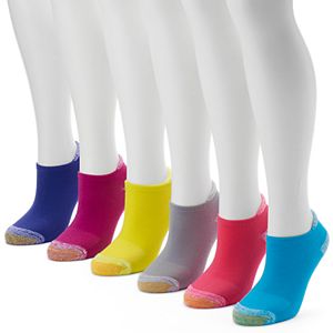 Women's GOLDTOE 6-pk. Cushioned Vacation Tab No Show Socks