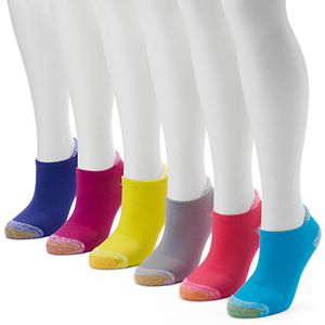 Women's GOLDTOE 6-pk. Cushioned Vacation Tab Liner Socks