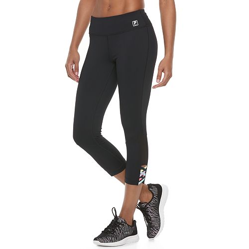 Download Women's FILA SPORT® Cross Hem Capri Leggings