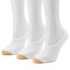 Women's GOLDTOE 3-pk. Mesh Invisible Liner Socks