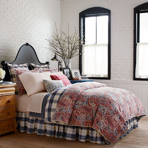 Chaps 3 Piece Wilmington Island Duvet Cover Set