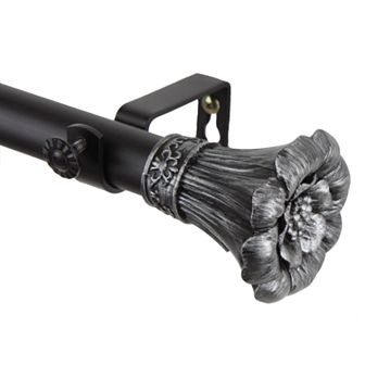 Rod Desyne Blossom Adjustable Curtain Rod