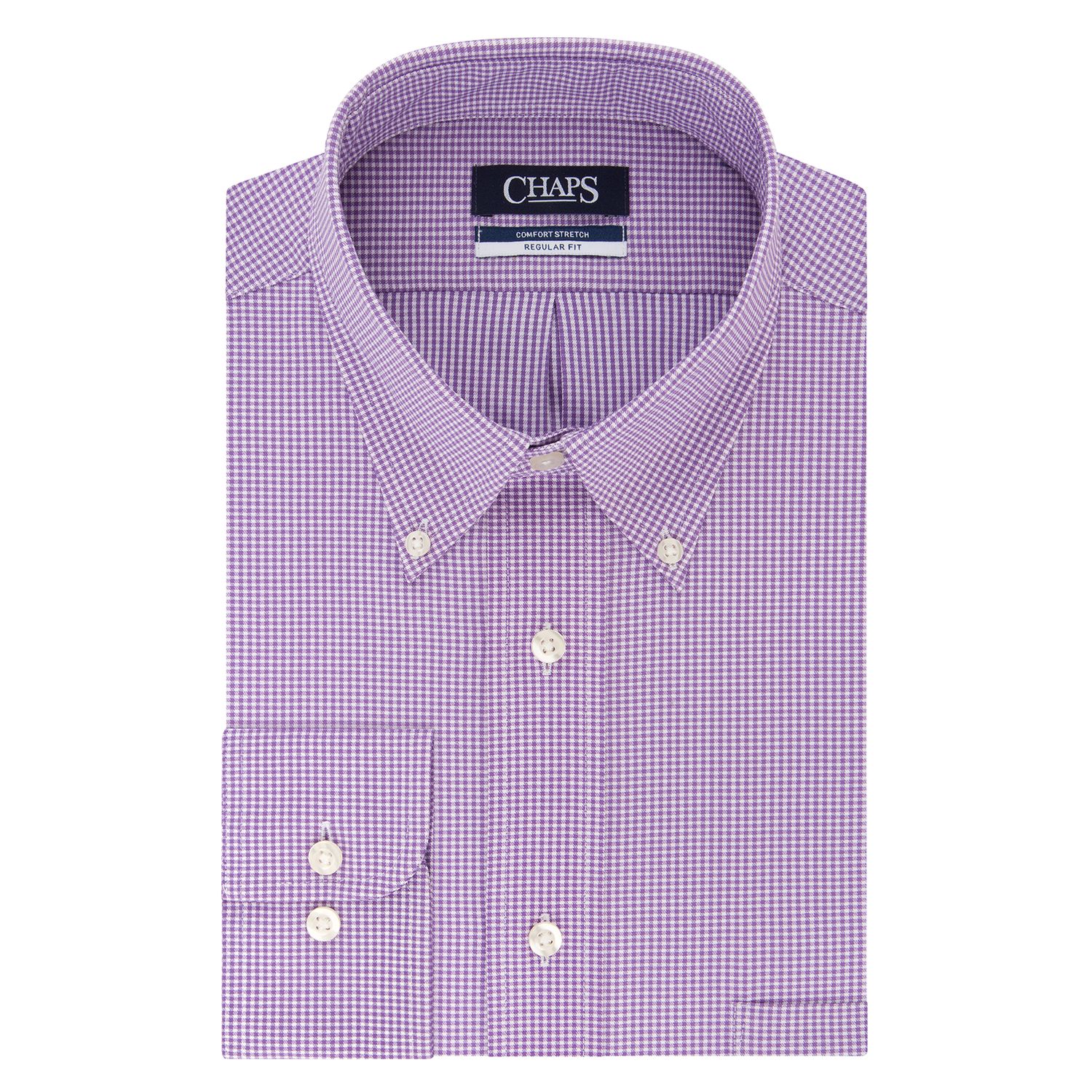 big mens purple dress shirt
