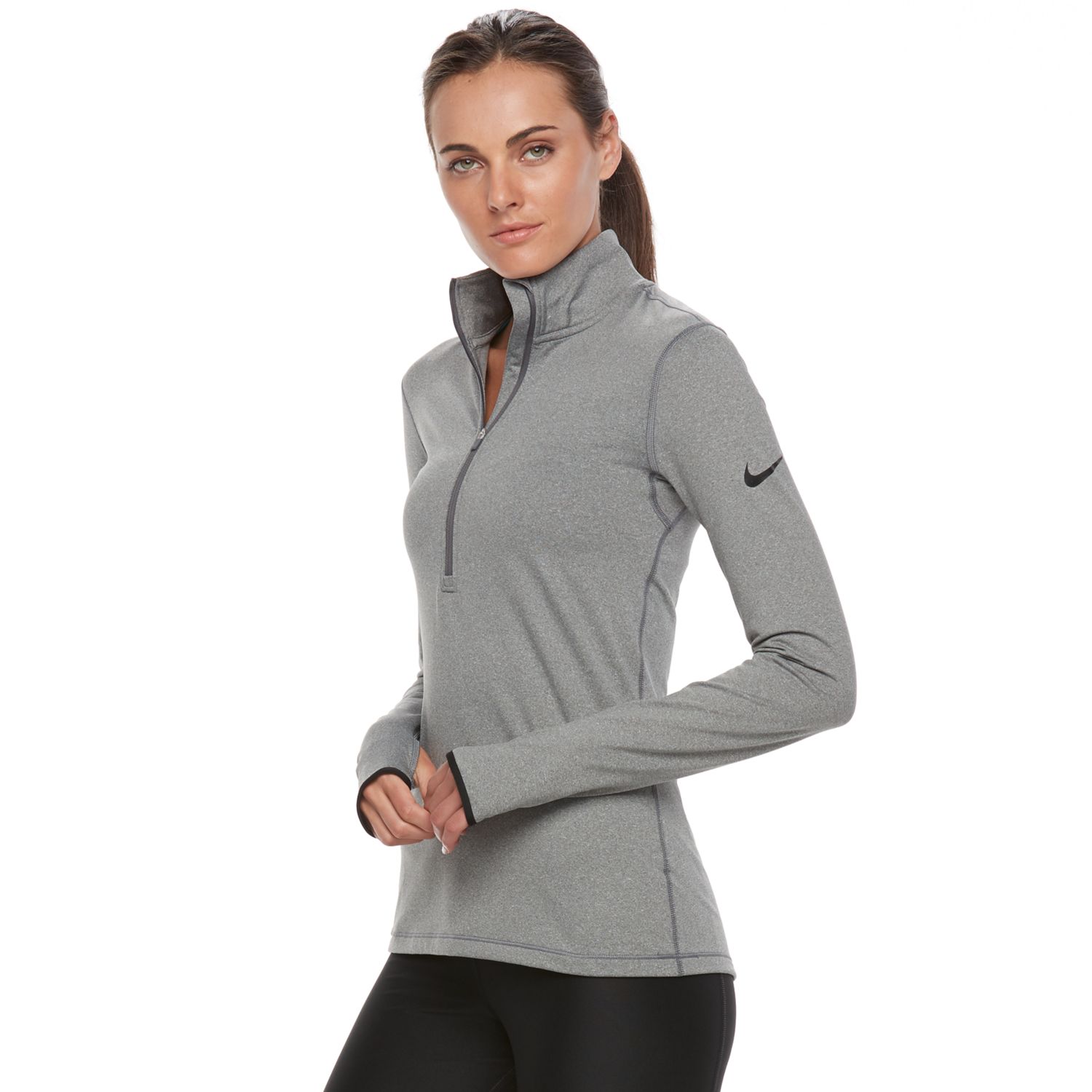 nike womens half zip