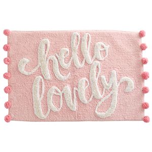 Simple By Design Hello Lovely Bath Rug