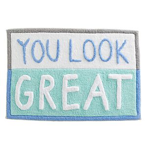 Simple By Design You Look Great Bath Rug