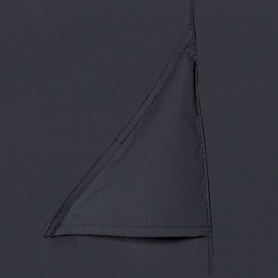 Black Large Round Fire Pit Cover