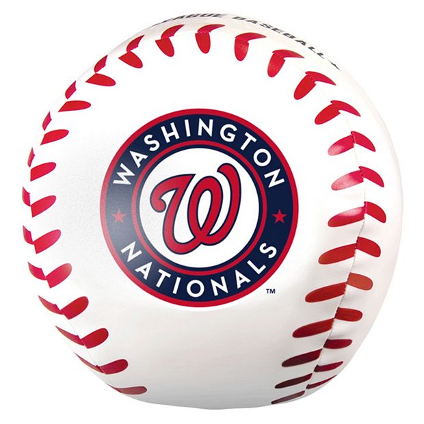 Rawlings Team Logo Baseball - Washington Nationals, White