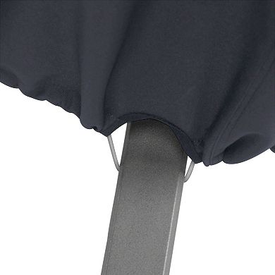 Black 42-in. Square Fire Pit Table Cover
