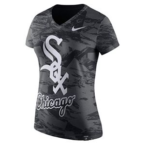 Women's Nike Chicago White Sox Pattern Dri-FIT Tee