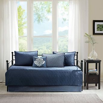Madison Park 6 pc Mansfield Daybed Set with Throw Pillow