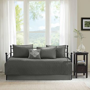Madison Park 6 pc Mansfield Daybed Set with Throw Pillow