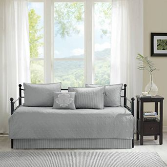 Madison Park 6 pc Mansfield Daybed Set with Throw Pillow