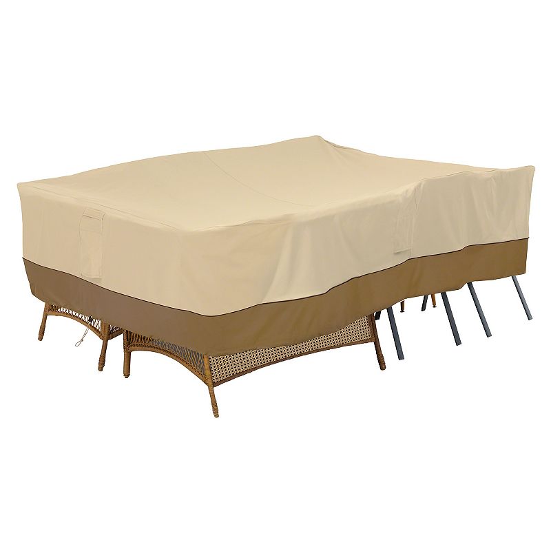 60158236 Veranda Medium Patio Furniture Set Cover, Beig/Gre sku 60158236