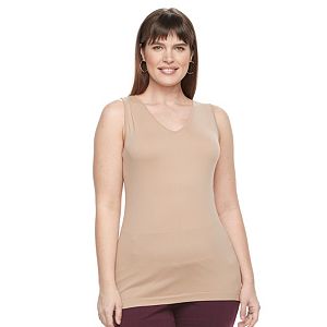 Plus Size Apt. 9® Reversible Seamless Tank