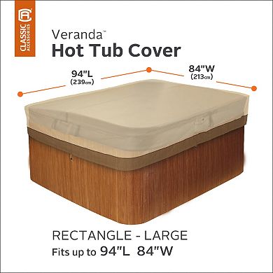 Veranda Large Rectangular Hot Tub Cover