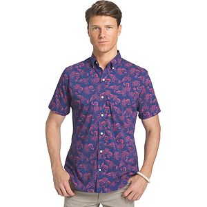Big & Tall IZOD Advantage Classic-Fit Button-Down Shirt