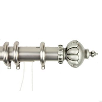 Rod Desyne Imperial Traverse Adjustable Curtain Rod & Rings