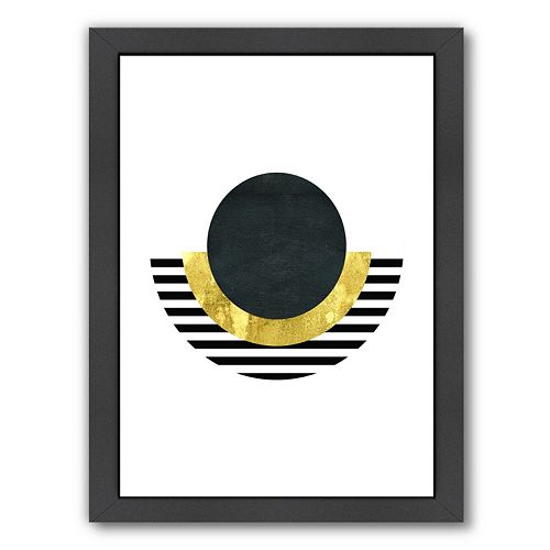 Americanflat Geometric Art 2 Framed Wall Art