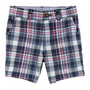 Baby Boy Carter's Plaid Shorts