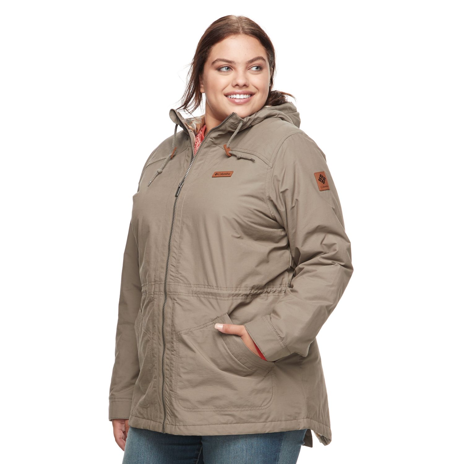 columbia flannel lined jacket