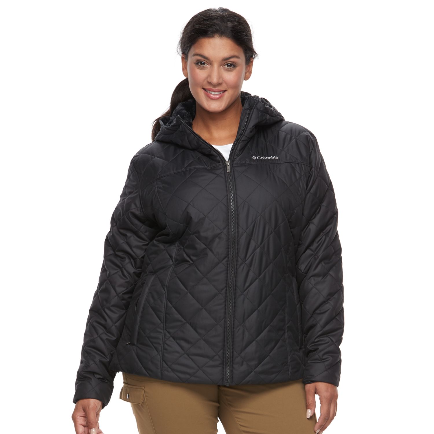 womens plus size coats kohls