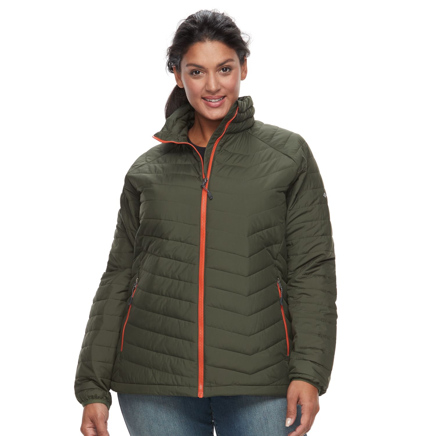 women's plus size columbia puffer jacket