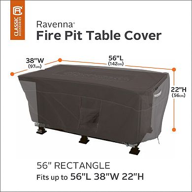 Ravenna 56-in. Rectangular Fire Pit Table Cover