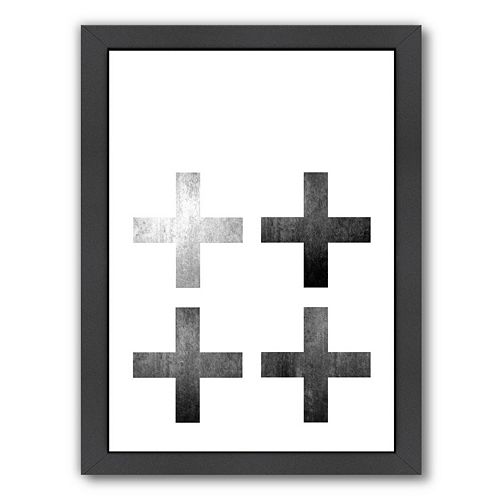 Americanflat Geometric Art 18 Framed Wall Art