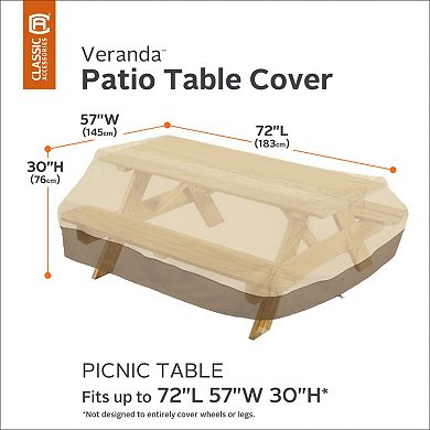 Veranda Picnic Table Cover