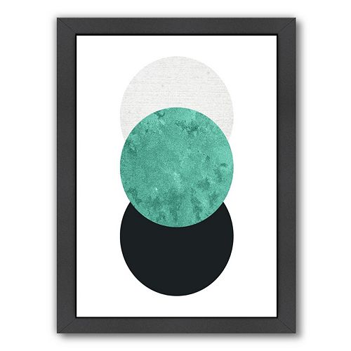 Americanflat Geometric Art 24 Framed Wall Art