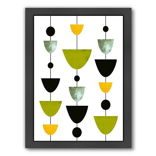 Americanflat Geometric Art 31 Framed Wall Art