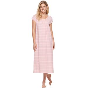 Women's Croft & Barrow® Pajamas: Cap-Sleeved Nightgown