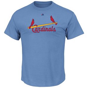 Big & Tall Majestic St. Louis Cardinals Cooperstown Logo Tee