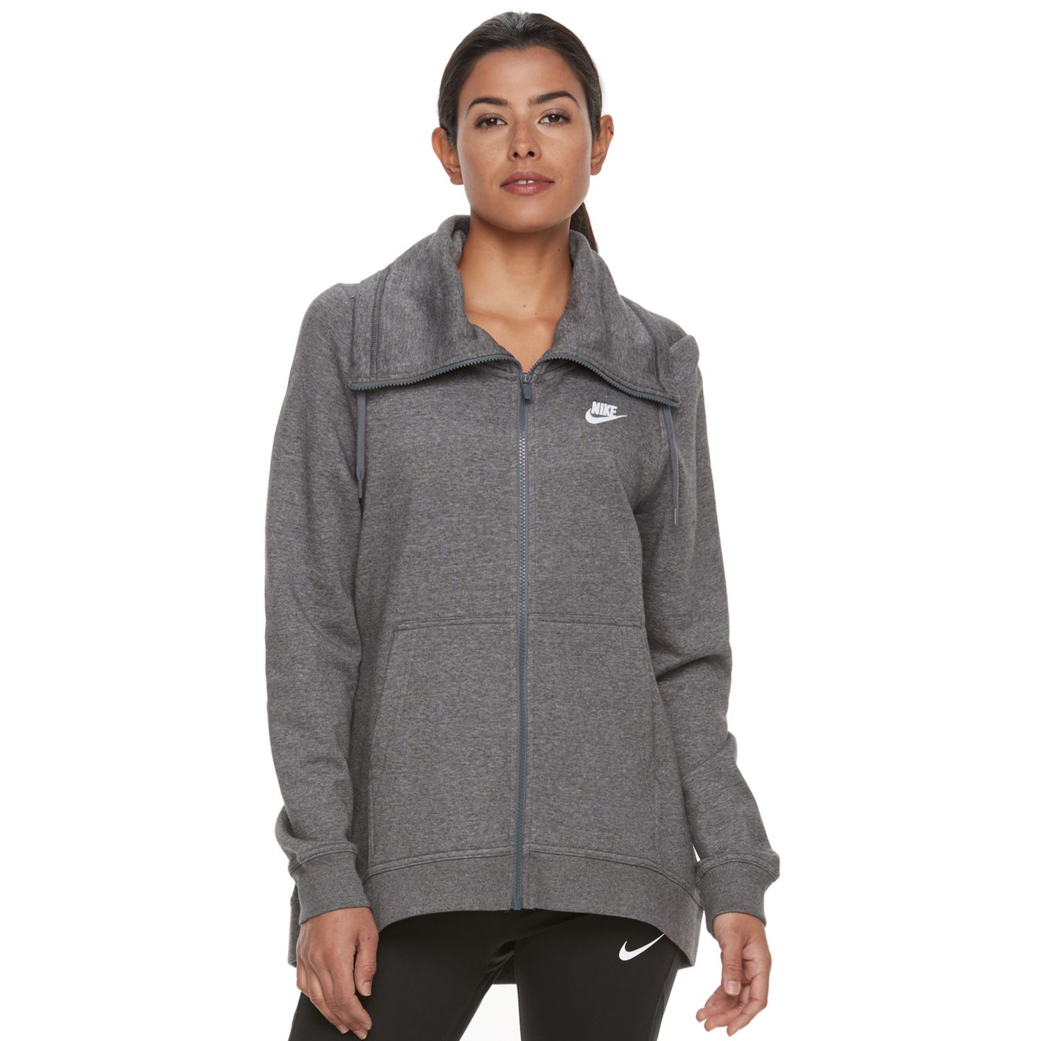 nike workout zip up
