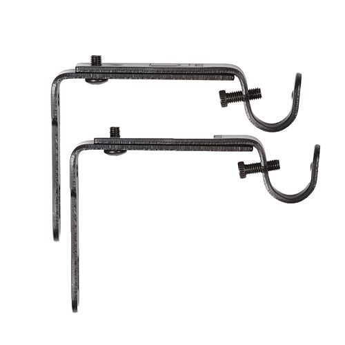 Umbra 2 Pack Adjustable Curtain Rod Brackets