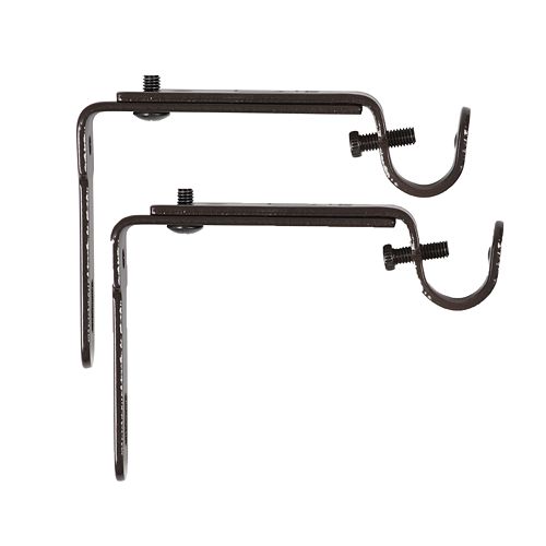 Umbra 2pack Adjustable Curtain Rod Brackets