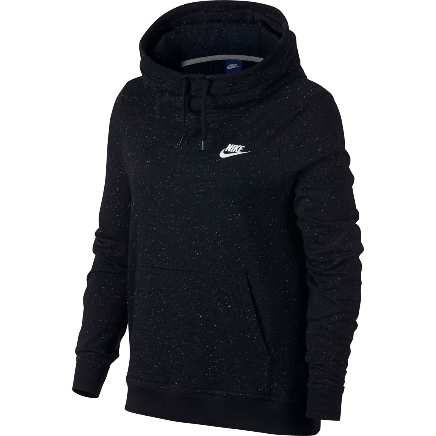 women's funnel neck hoodie