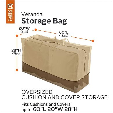 Veranda Oversized Patio Cushion Storage Bag
