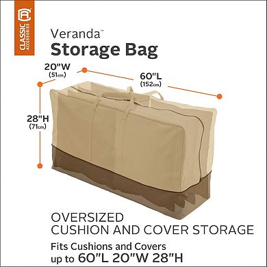 Veranda Oversized Patio Cushion Storage Bag