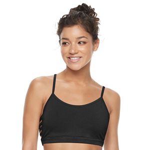 Juniors' SO® Ladder Strap Racerback Sports Bra