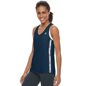 Women's FILA SPORT® Side Taping Racerback Tank
